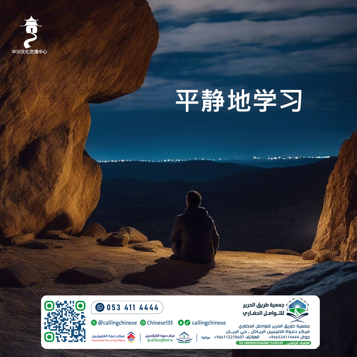 平静地学习