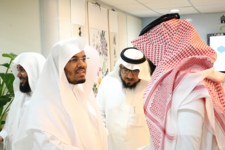 زيارة الشيخ ياسر الدوسري