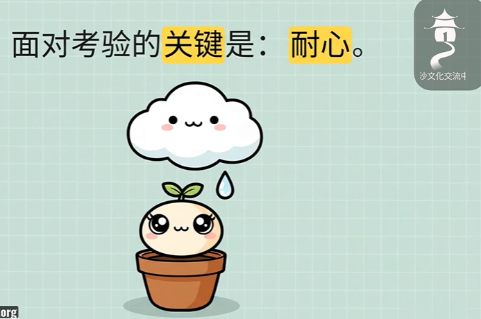 الاختبار والرضا عن الله