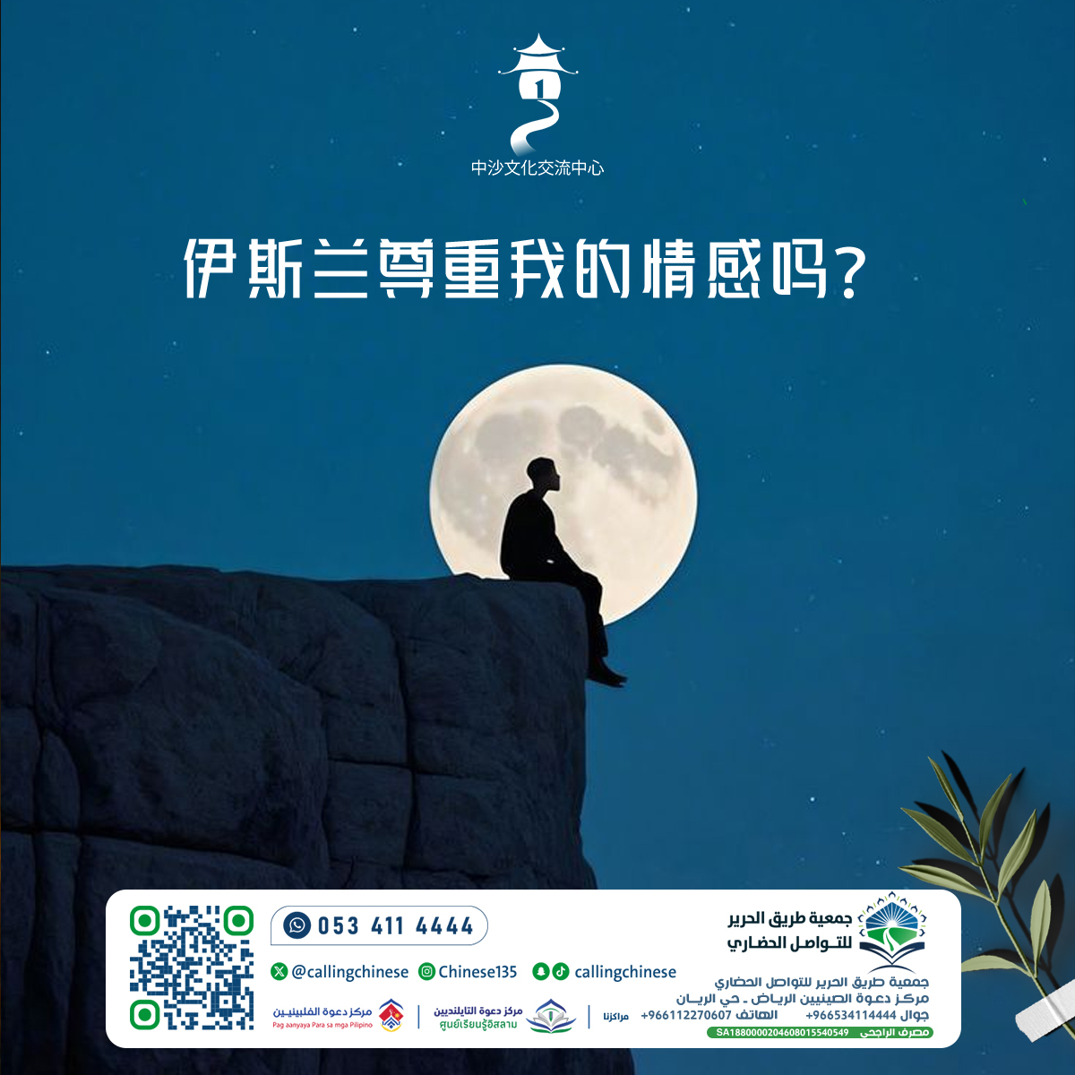 伊斯兰尊重我的情感吗？